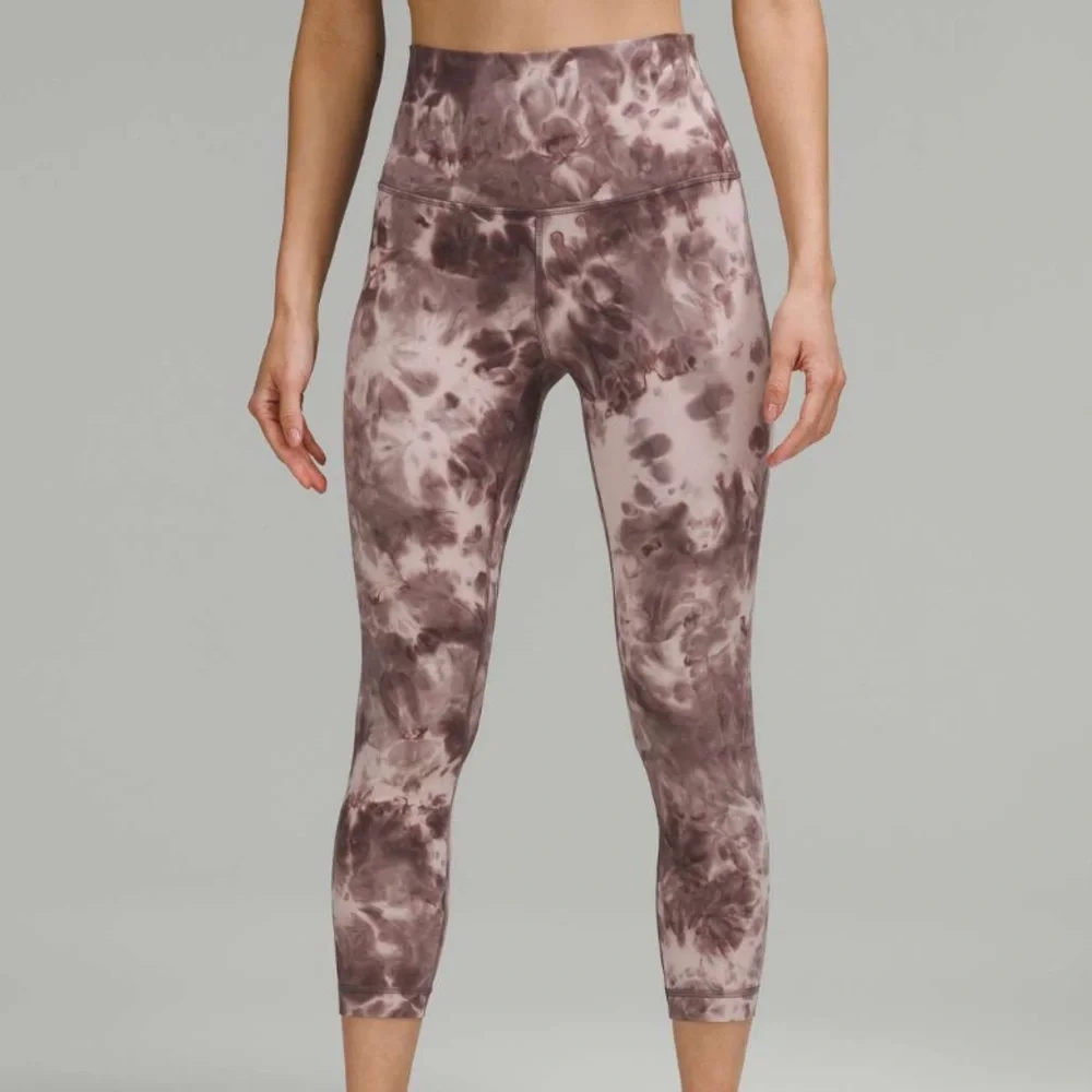 Lululemon Diamond Dye Mink Bery Lunar Shadow Grey Align | Size 8,  23 Inseam